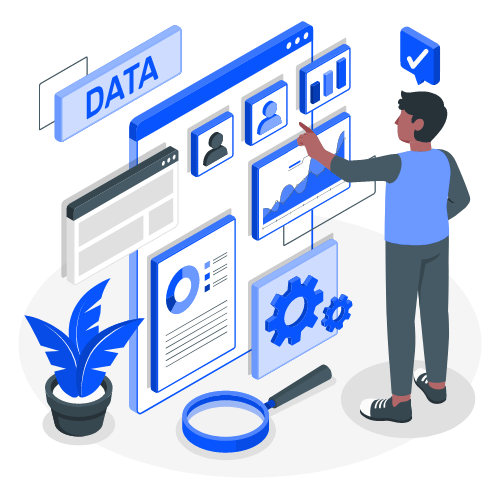 Data analysis illustration